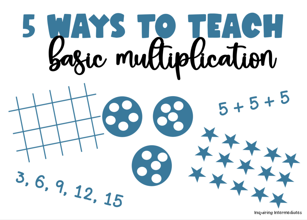 5 ways to teach basic multiplication