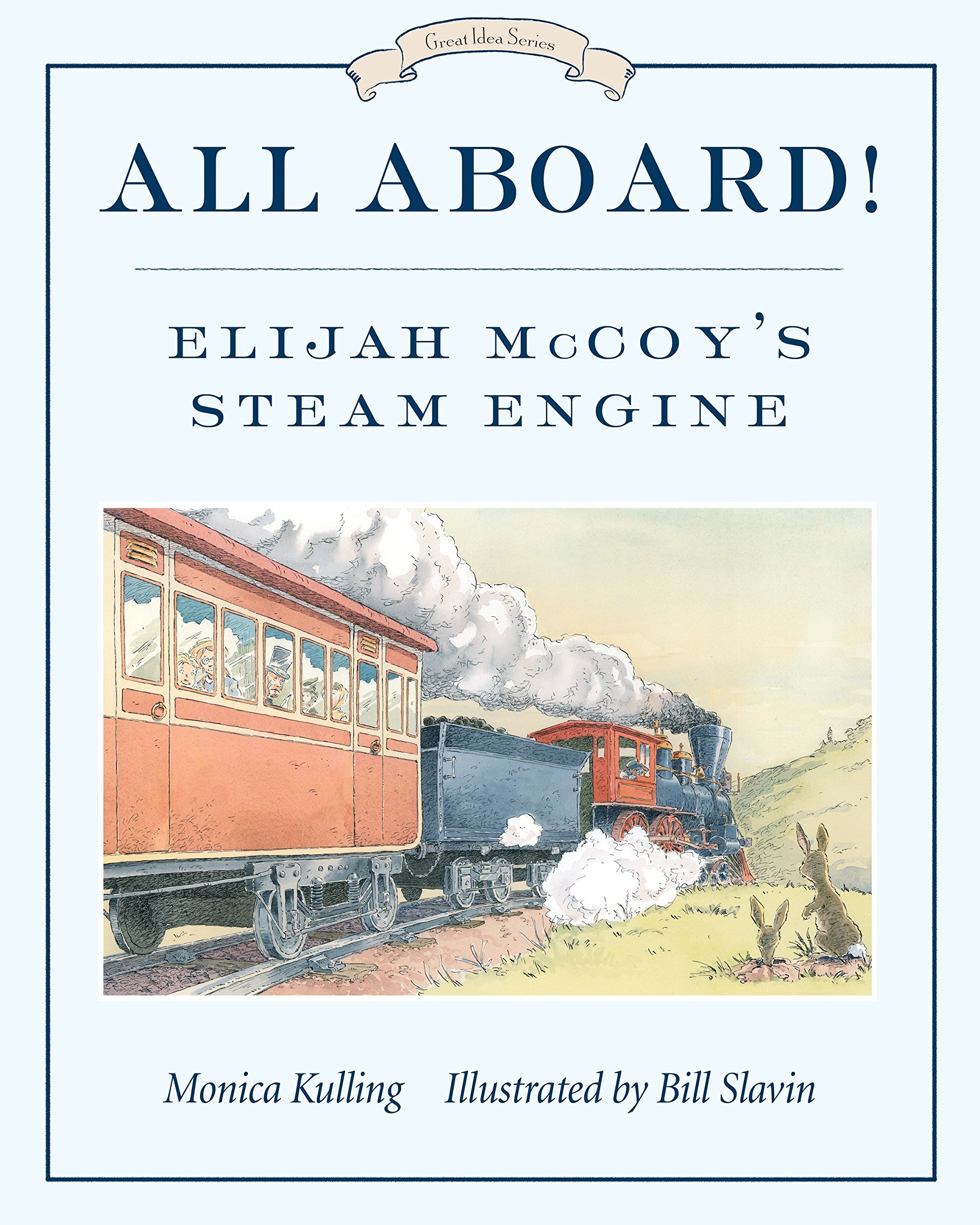 All Aboard! Elijah McCoy's Steam Engine - Picture Books for Black History Month in Canada