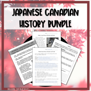 Japanese Canadian history bundle